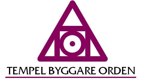 Tempel Byggare Orden Logotype