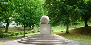 Tempel Riddare Orden monumentet i Gränna