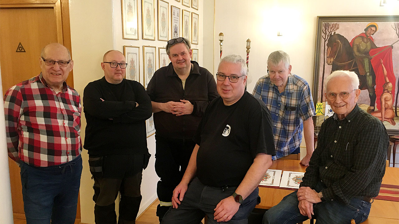 Deltagarna På Tempeldagen vid Nyåret